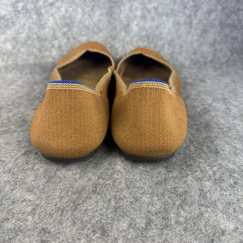 Rothy's Ballet Flats The Point Amber Textile Womens‎ Size 8 Comfort Shoes